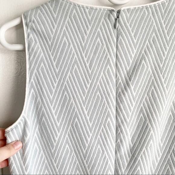 Banana Republic Dress Jacquard Geometric Print Sleeveless A-Line Size 6 - Picture 14 of 14